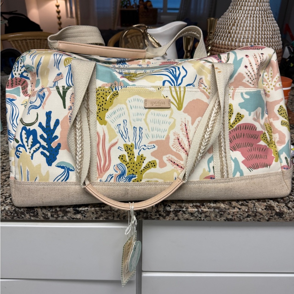 Spartina 449 Fiesta Duffle Mermaid - New with tags